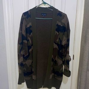 Camouflage Cardigan